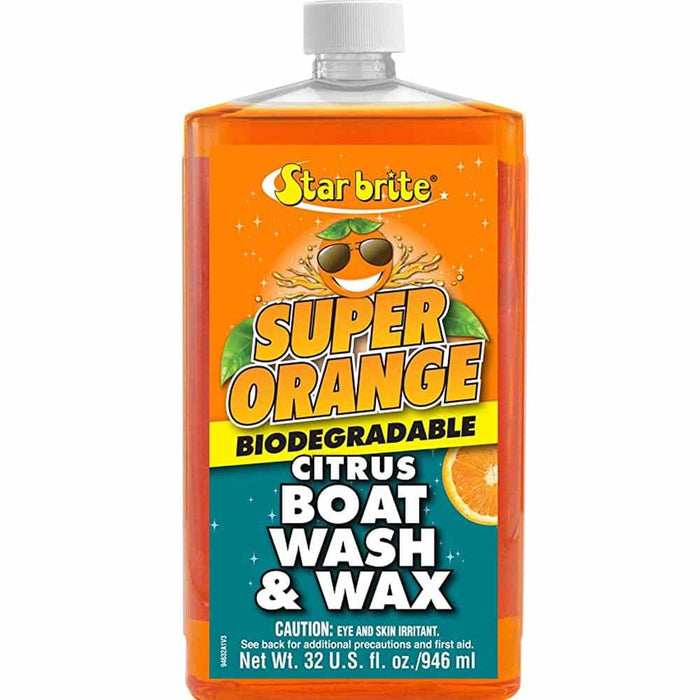 Starbrite Super Orange Citrus Boat Wash & Wax 32oz