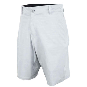 Aftco Light Gray 365 Hybrid Chino Shorts