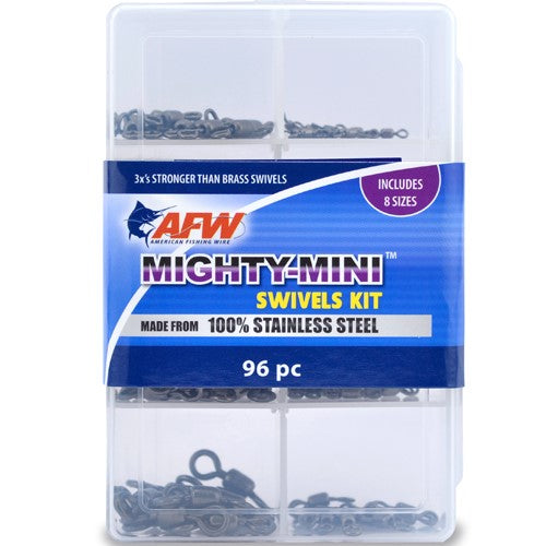 AFW Mighty Mini Swivels Kit 96pc - Capt. Harry's Fishing Supply