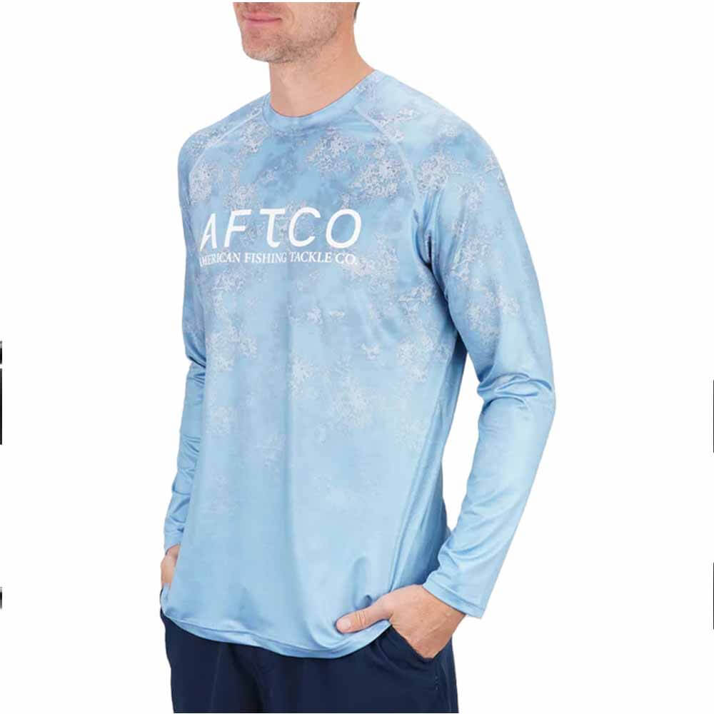 Aftco Airy Blue Acid Camo Tactical Fade L/S Performance – Capt. Harry's  Fishing Supply