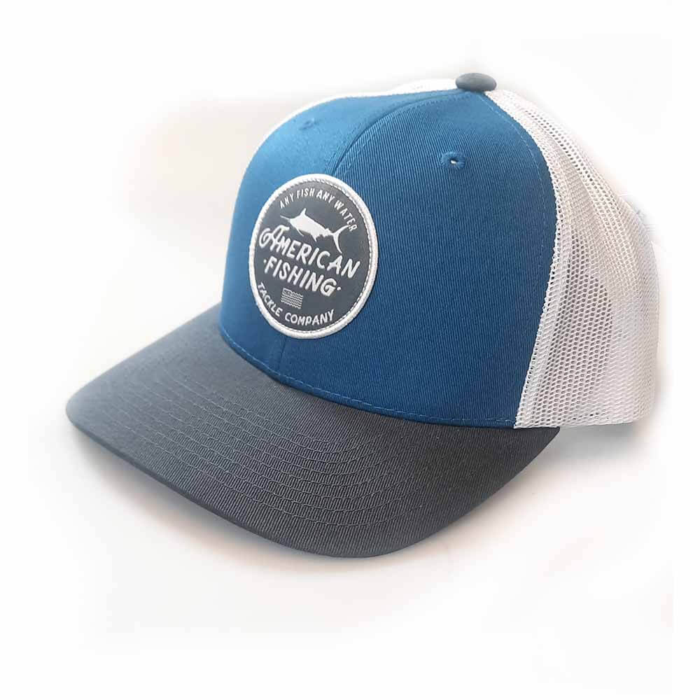 Aftco Drink Stand Trucker Hat Dusty Blue – Capt. Harry's Fishing