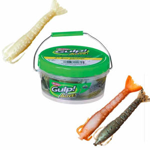 Gulp Alive 3 Shrimp 6pk - Capt. Harry's Fishing Supply
