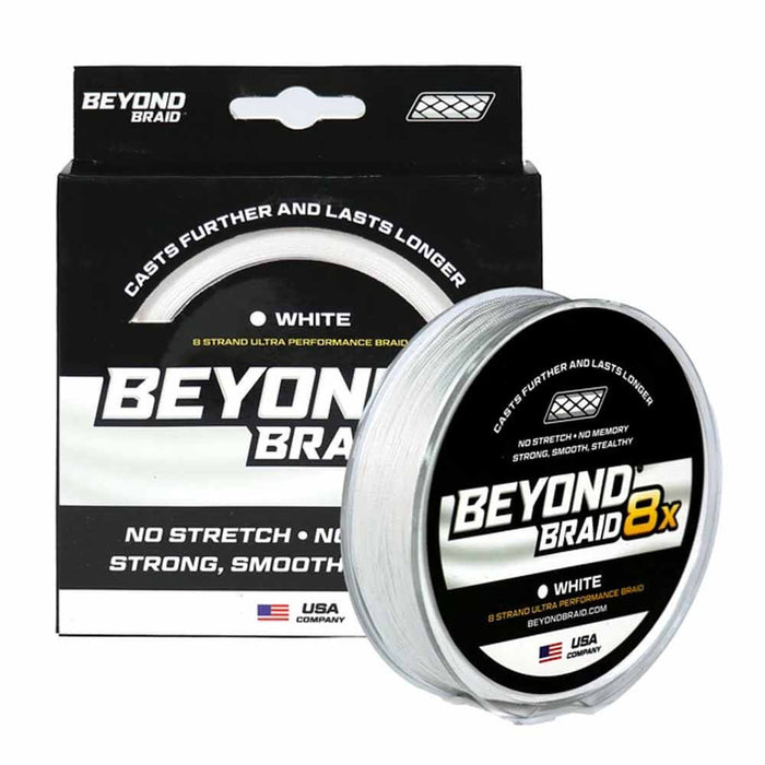 Beyond Braid White 8X Strands 300Yds – Capt. Harry's Fishing Supply