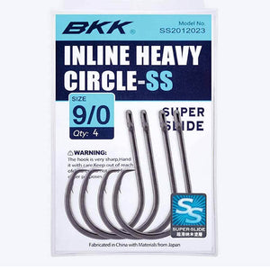 BKK Inline Heavy Circle SS Hook