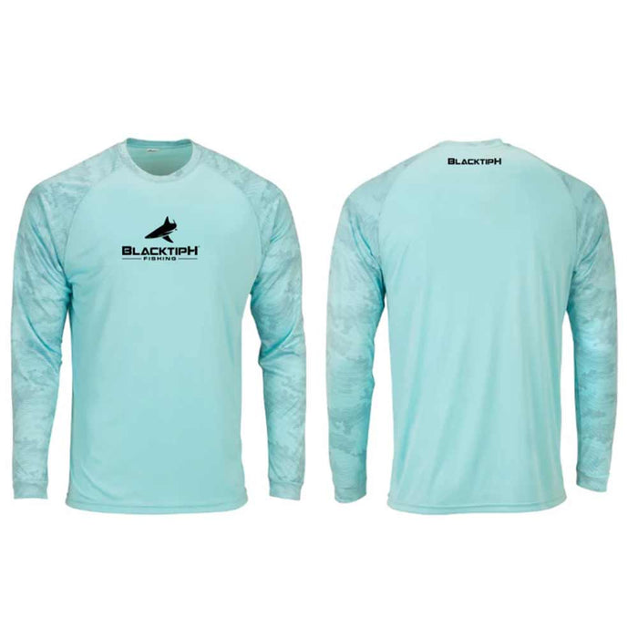 Blacktiph OG Aqua Blue L/S Performance Shirt