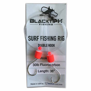 Blacktiph Double Hook Surf Fishing Rig