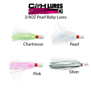 C&H Pearl Baby 3/4oz Lure - Capt. Harry's Fishing Supply