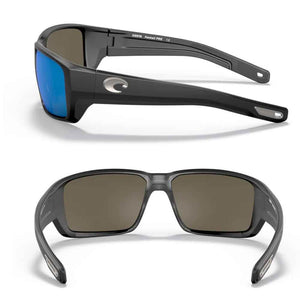 Costa Fantail Pro XL Matte Black Polarized Sunglasses