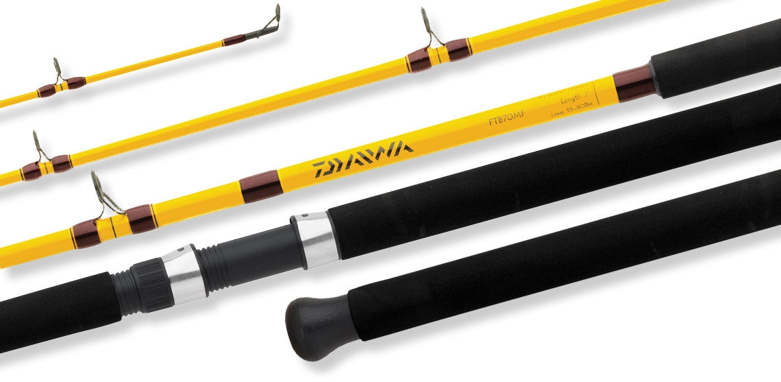 Daiwa FT Saltwater Conventional Boat Rods, Capt Harry's Fishing