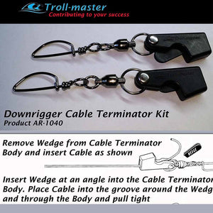 Downrigger Cable Terminator Kit by Troll-Master