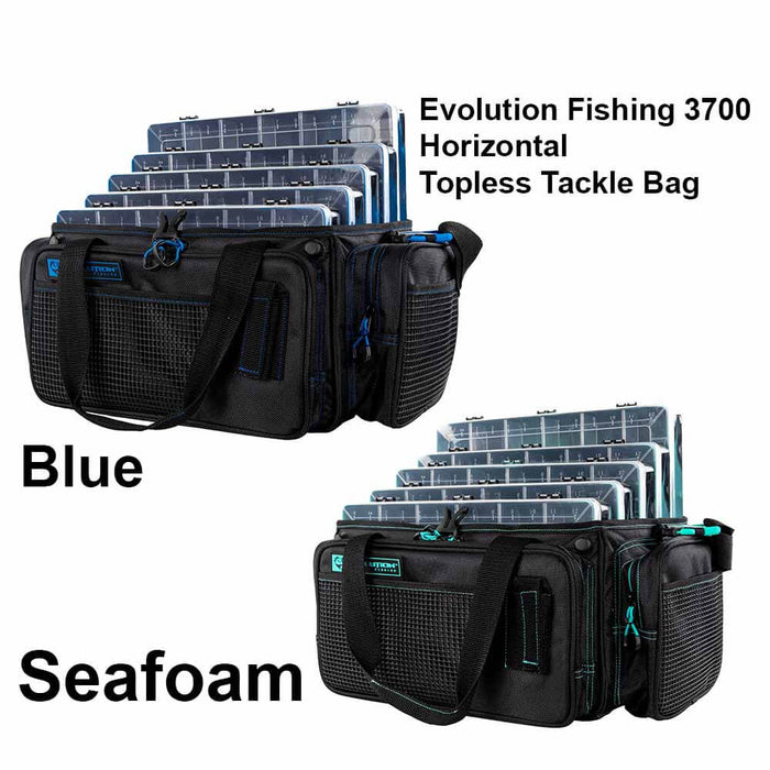 Evolution Outdoor 3700 Horizontal Drift Series Topless Tackle Bag – Capt.  Harry's Fishing Supply