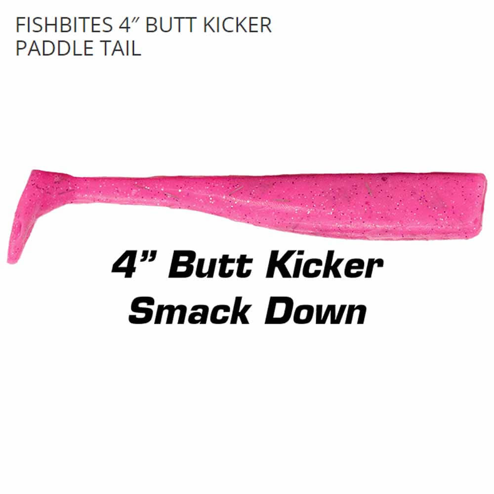 Fishbites Fight Club 4” Butt Kicker Paddle Tail Swimbait Lure – Capt.  Harry's Fishing Supply