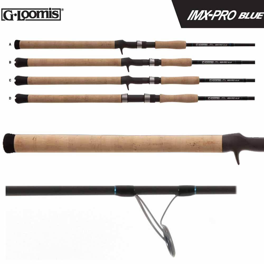 G-Loomis IMX Pro Blue Series Casting Rods – Capt. Harry's Fishing Supply