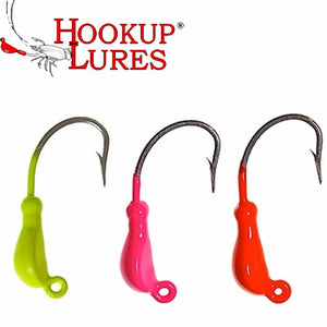 Hookup Lures Light Tackle Series Jig Heads 3pk
