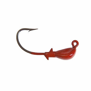 Red Hookup Lures Premium Inshore Series 1/4oz Jig Heads - Capt. Harry's Fishing Supply