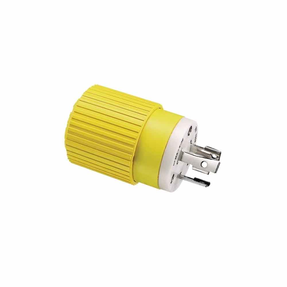 Hubbell 30A 125V Connector Male Single HBL305CRP