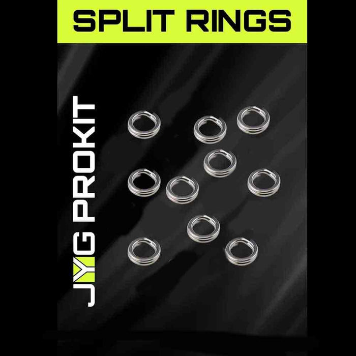 JYG 5MM Split Rings 10PK