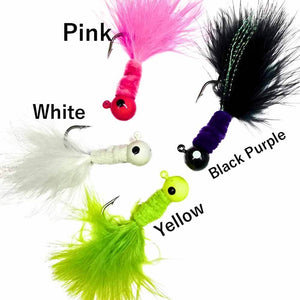 JYG Twin Assist Hook Rig With Pink Feathers - Capt. – Capt