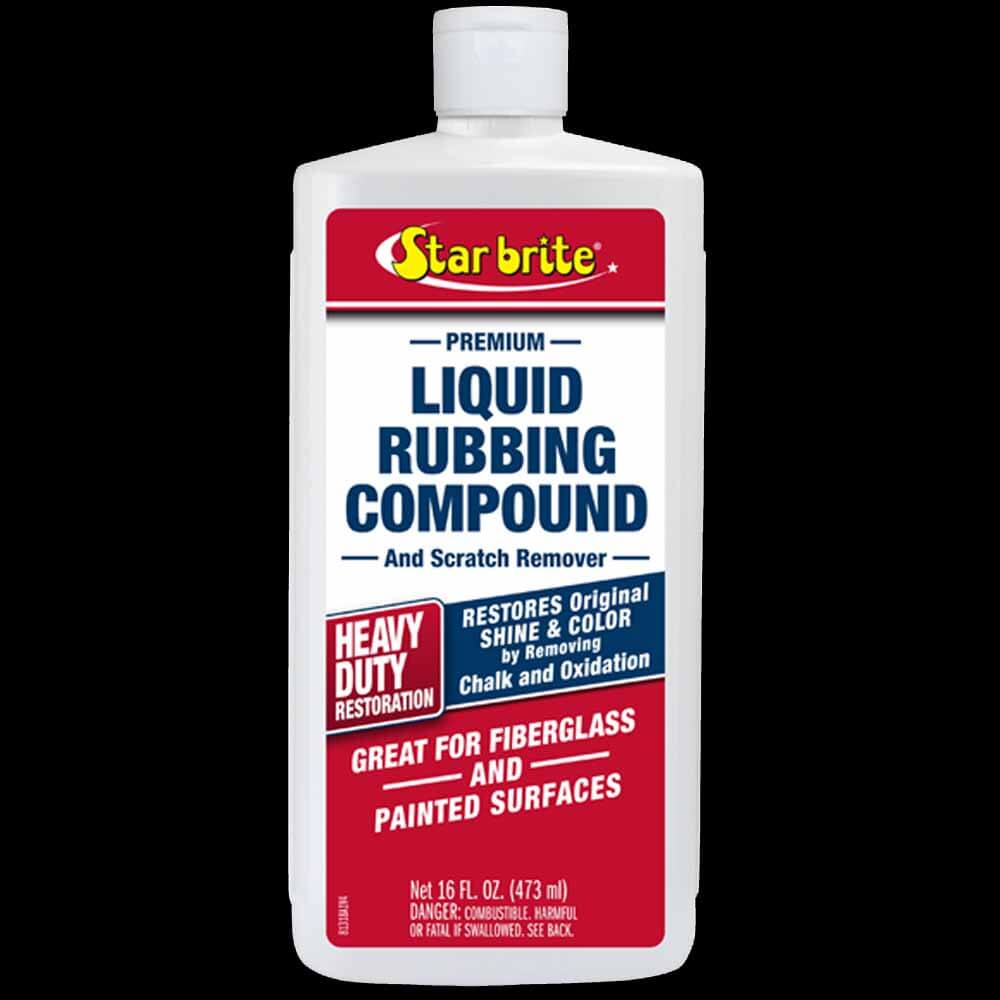 Rubbing compound outlet