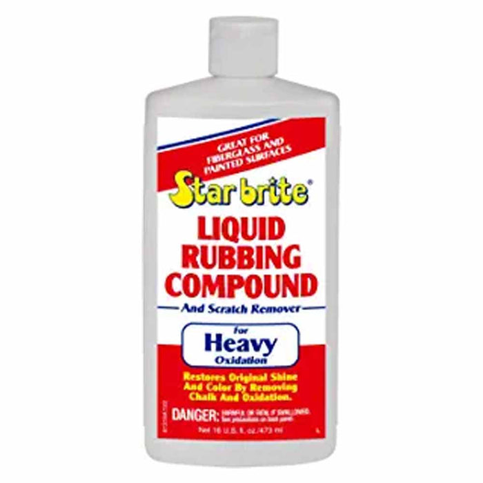 Starbrite Liquid Rubbing Compound 16 oz. For Heavy Oxidation