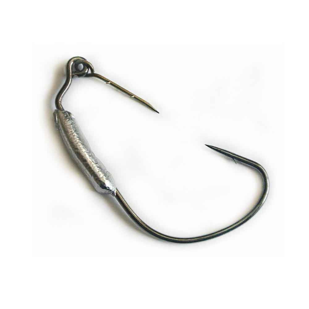 Monster 3X 4/0 Belly Weighted Hooks 3Pk - Capt. Harry's Fishing Supply
