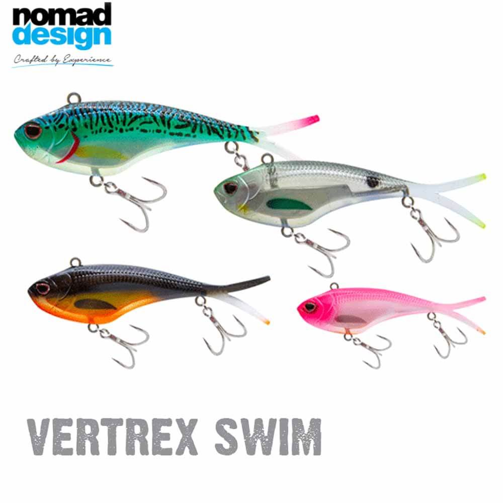 Nomad Design Vertrex Swim Vibe 110MM 4.3IN 1.2OZ Lure – Capt. Harry's  Fishing Supply