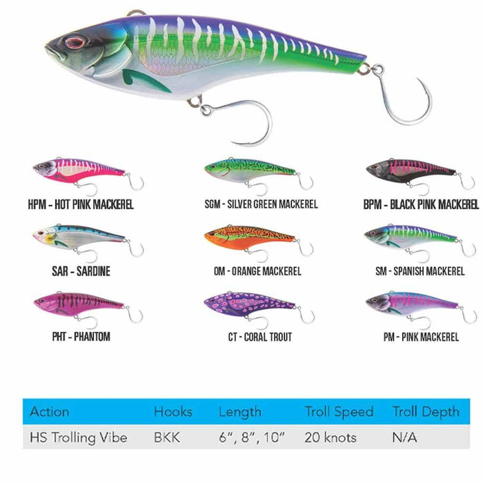Nomad 6IN MadMacs 160 Sinking Lure