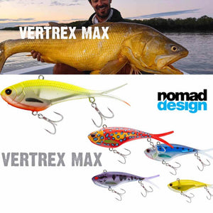 Nomad Design Vertrex Max Vibe 130MM 5IN 2.4OZ Lure – Capt. Harry's