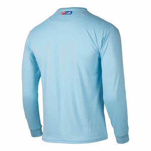 Pelagic LT Blue L/S Aquatek Performance Shirt