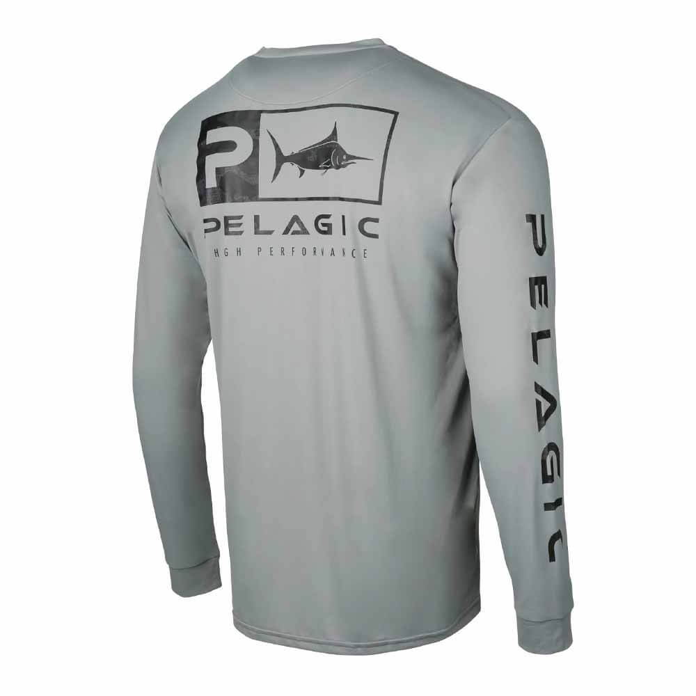 Pelagic Grey Aquatek Icon L/S Performance Shirt - – Capt. Harry's Fishing  Supply