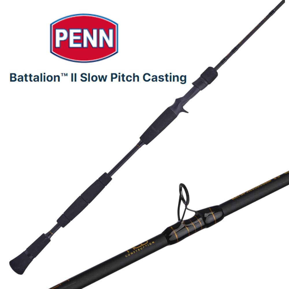 Penn Battalion II Slow Pitch Casting Rods - Capt Harrys Fishing