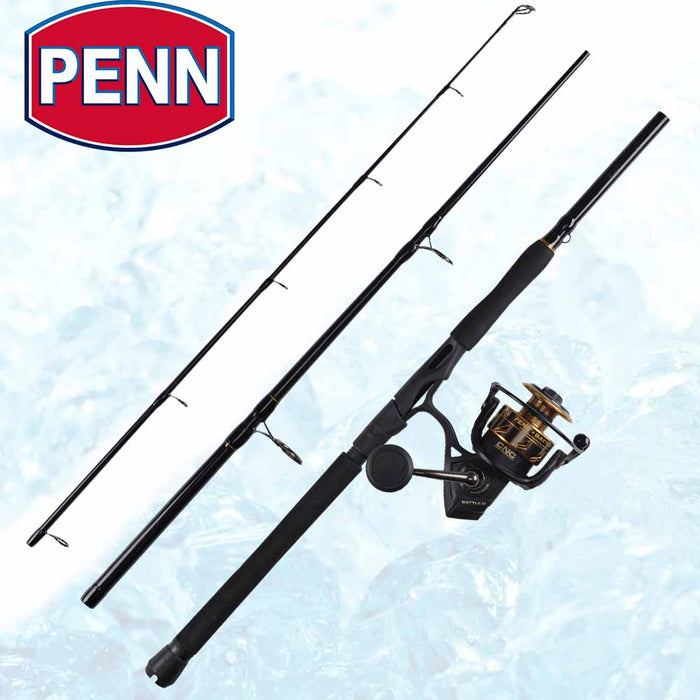 PENN 7' Battle III Fishing Rod and Reel Spinning Combo, 7', 1