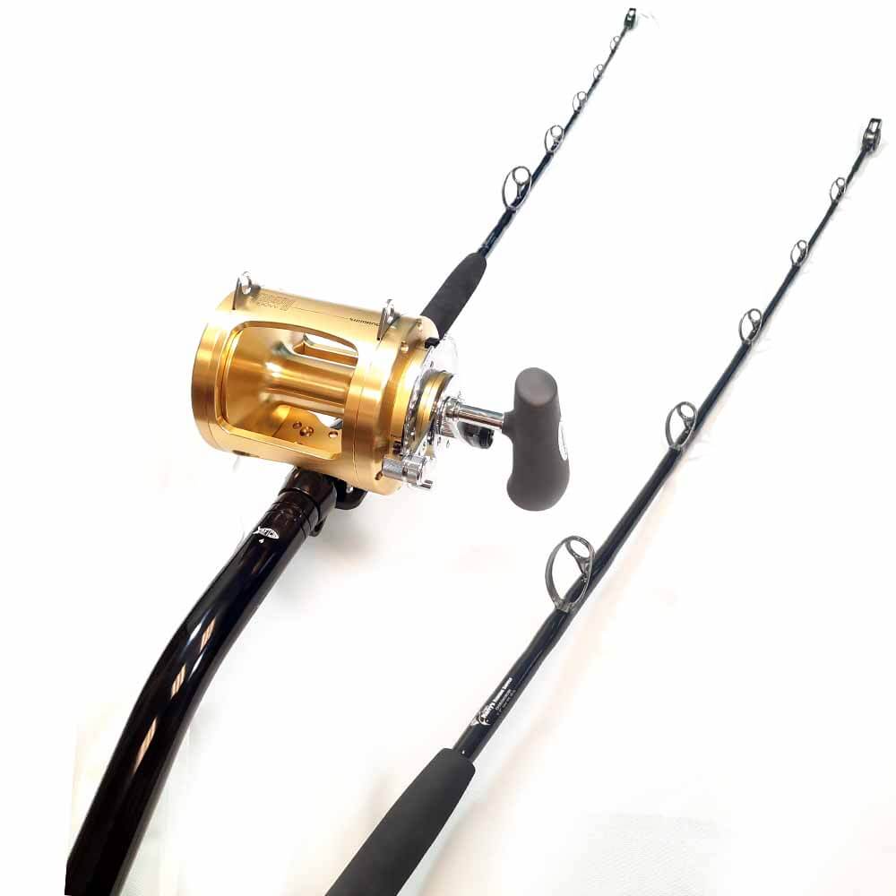 Shimano Tiagra Conventional Rod and Reel Combo TI80W – Capt