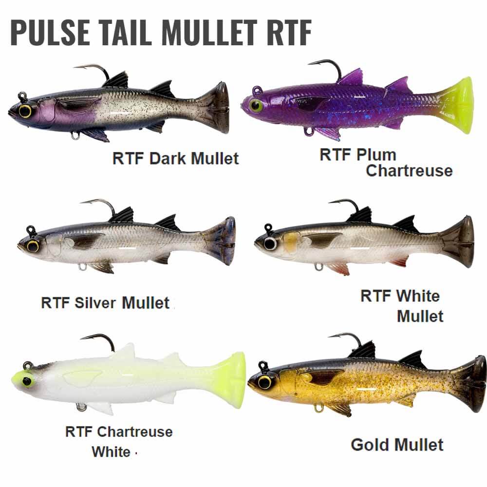 Pulse Tail Bluegill Line Thru - Freshwater Soft Lure, Swimbaits