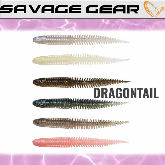 Savage Gear Dragon Tail 8in 5PK Lure