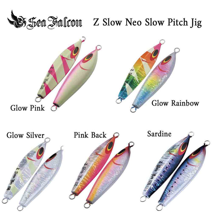 Cheap Sea Falcon Metal Jig Pesce 10 grams 11 Full Glowing Pink (1580)