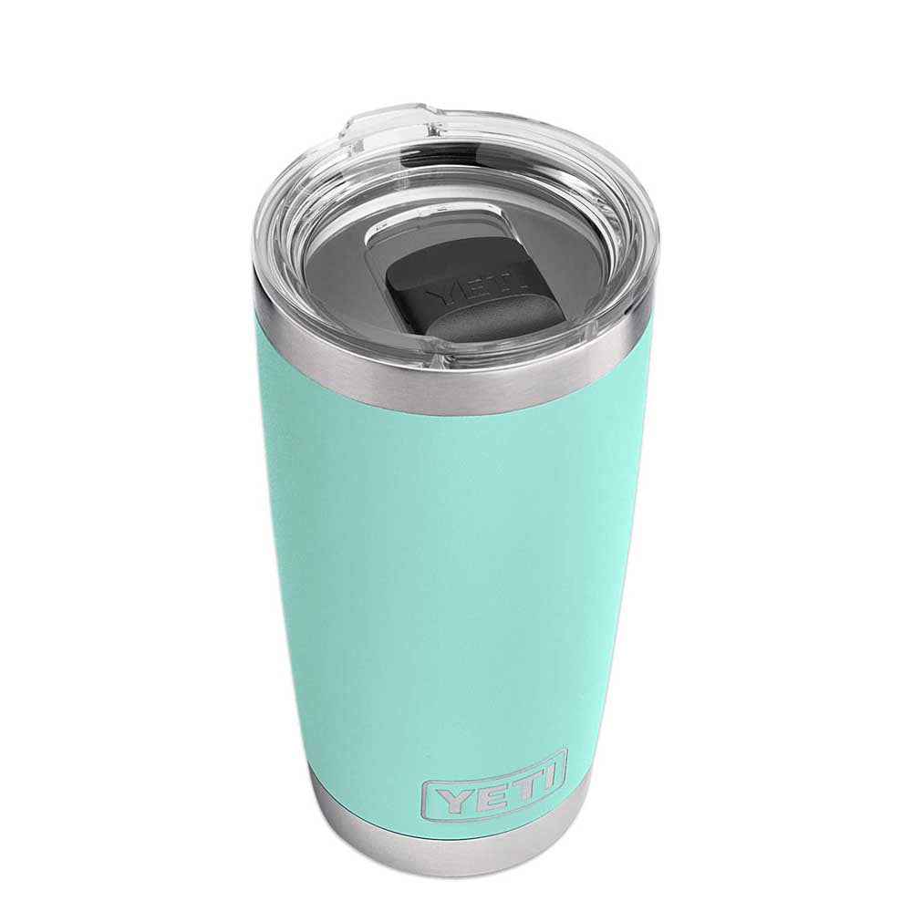  YETI Rambler 8 oz Stackable Cup, Stainless Steel, Vacuum  Insulated Espresso Cup with MagSlider Lid, Seafoam: Home & Kitchen