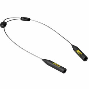 Cablz Zipz Adjustable Eyewear Retainer 16IN XL Black