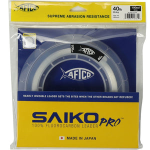 Aftco 100YDS Clear Saiko Pro Fluorocarbon Leader