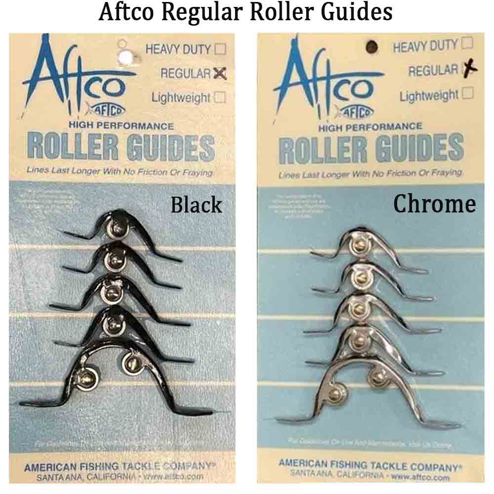 Aftco Heavy Duty Stainless Steel Roller Guide Set - Capt. Harry's Fishing  Supply