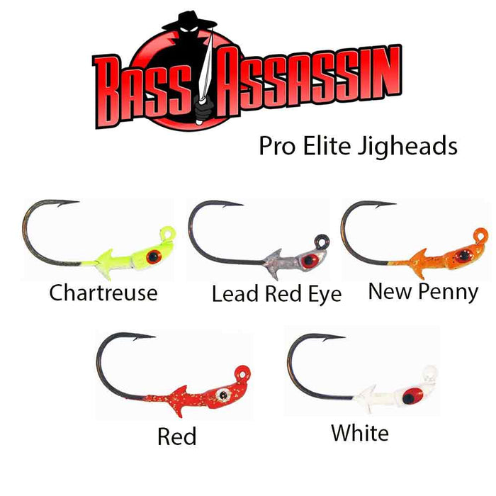 Bass Assassin 3/8OZ  Pro Elite Jighead 3Pk