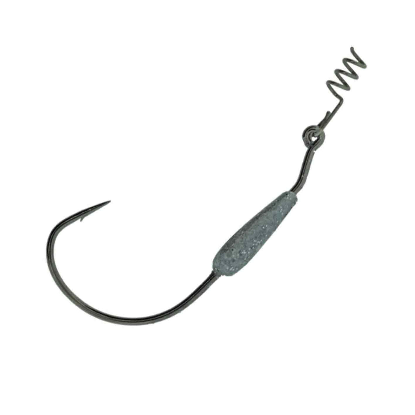 Fishing Weighted Hooks, 25pcs Bass Hooks Weighted Swimbait Hooks Jig Heads  Worm Hooks Weedless Hooks with Twistlock Fishing Hooks for Bass Fishing