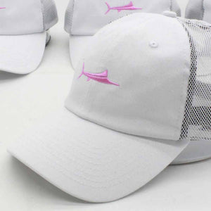 Billfish Gear Downsea Hat White & Pink