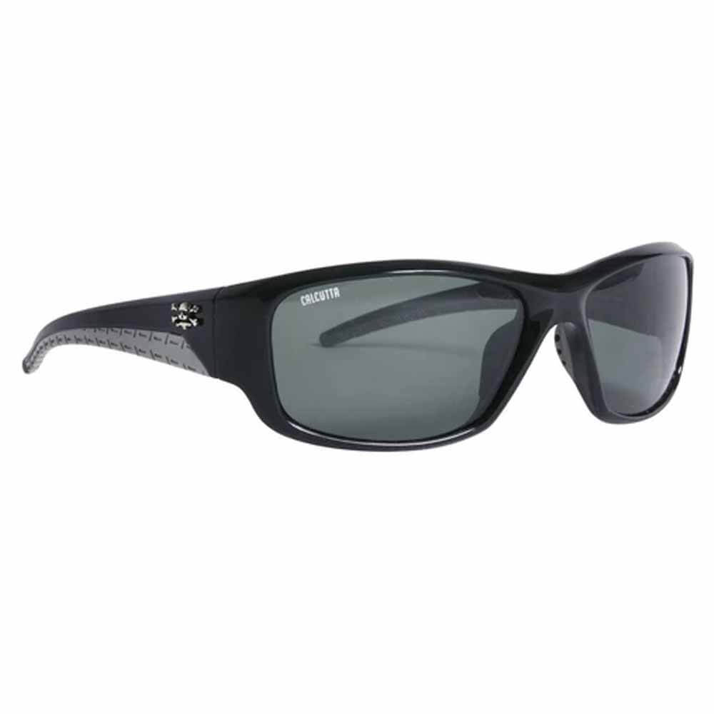 Calcutta Jost Shiny Black Frame Gray Lens Sunglasses – Capt
