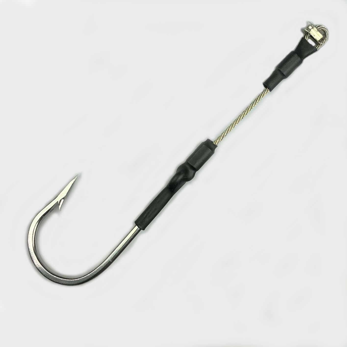 JYG Tuna Single Assist Hook With Feather - Capt. Harry's – Capt. Harry's  Fishing Supply