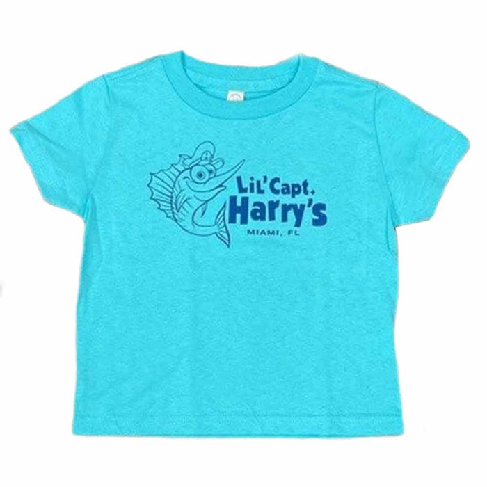 Lil Capt Harry's Blue Cotton T Shirt