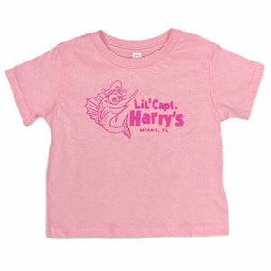 Lil Capt Harry's Pink Cotton T Shirt