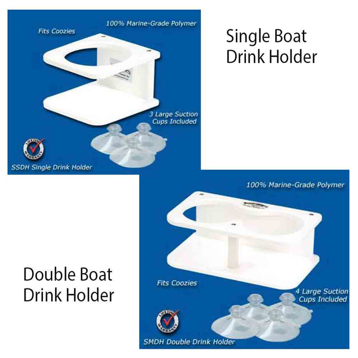 Deep Blue Marine Products Yeti Boat Drink Holders With Suction Cups