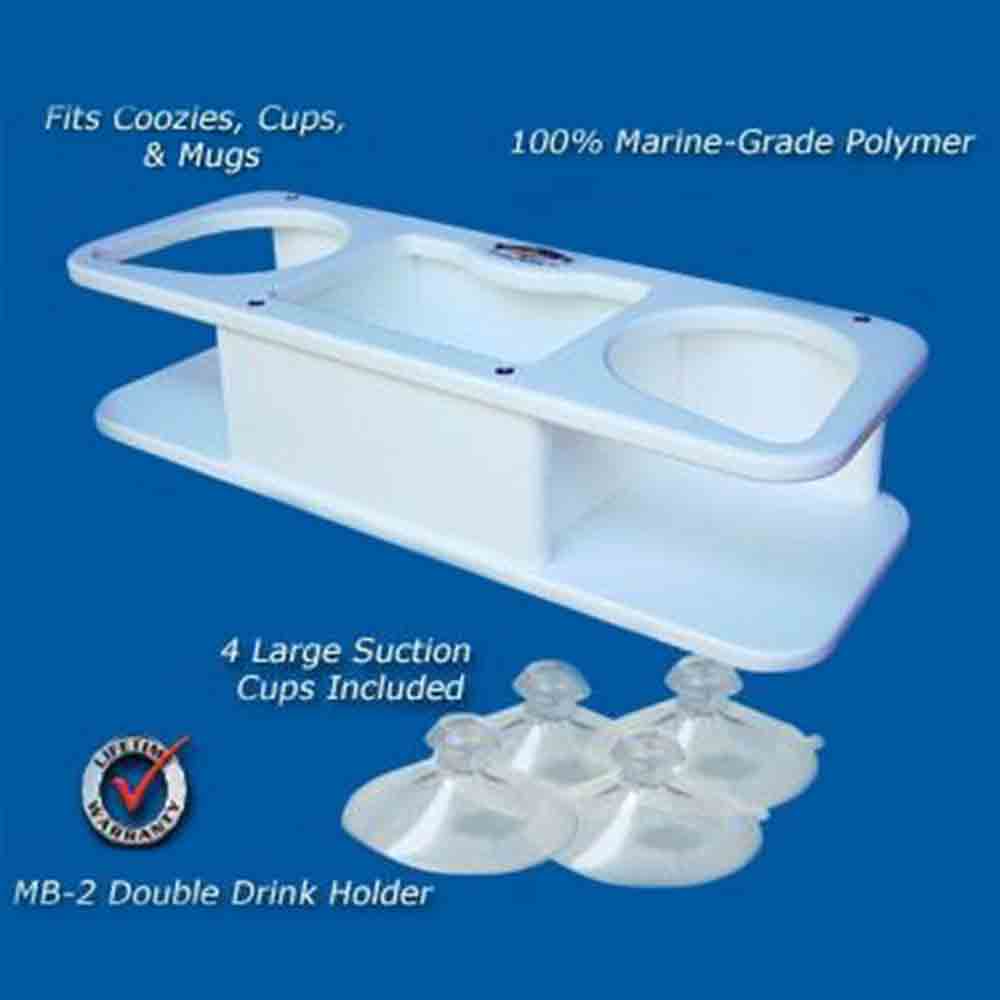 Deep Blue Marine Products Boat Drink Holder & Storage Box – Capt