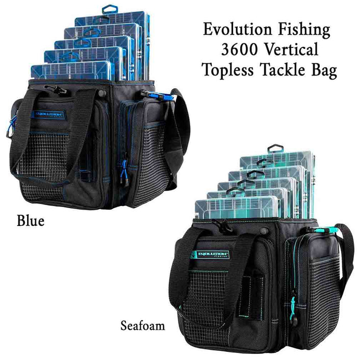 Evolution Outdoor 3600 Vertical Drift Series Topless Tackle Bag – Capt.  Harry's Fishing Supply